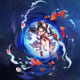Honkai: Star Rail Sparkle artwork on space background.